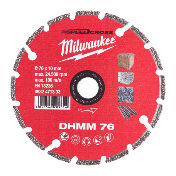 Milwaukee rezný kotúč 76mm DHMM 