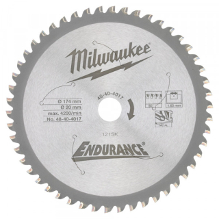 Milwaukee pílový kotúč na kov 174x20x1.65mm 50z.